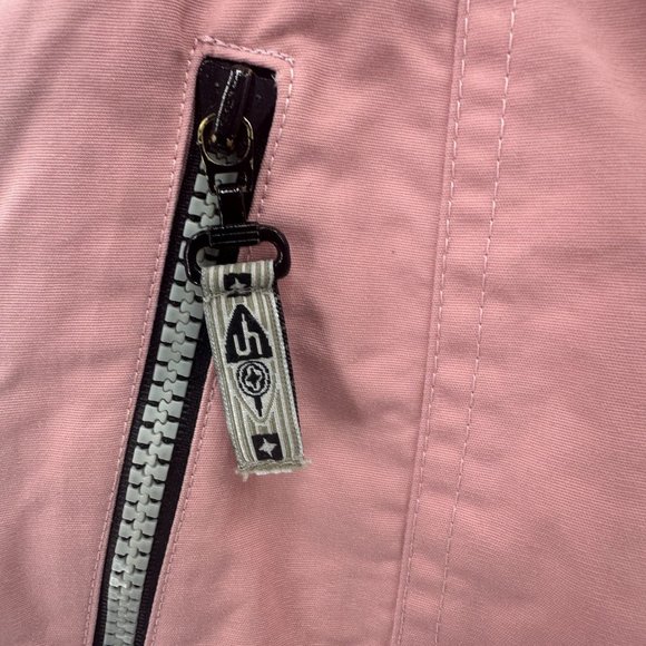COLMAR Ski Pants Womens Sports Wear Over System Lined Zip Pockets Logo Pink 8 - Picture 14 of 16